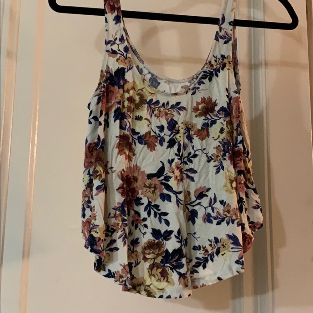 American eagle floral swing tank